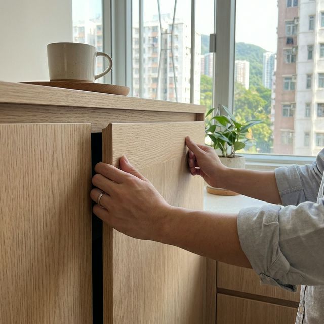 BuyOn 貨問整美與材質審查 - 辨別真實木料與住促貼皮板